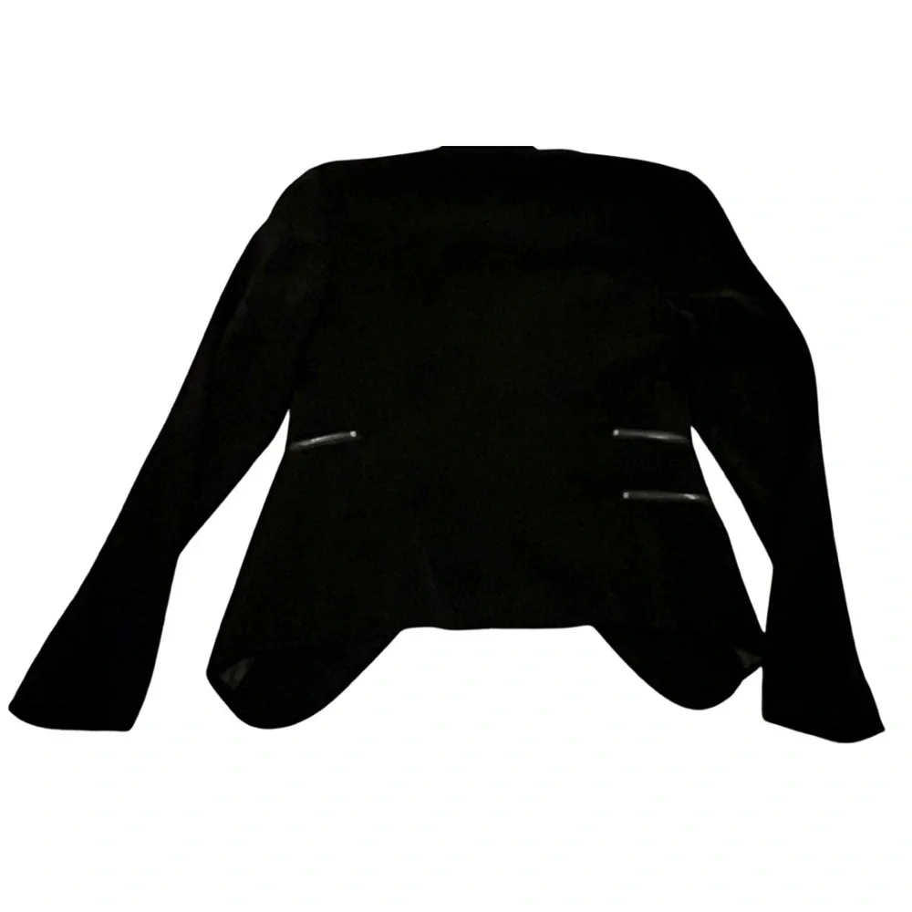 Halogen Black Asymmetrical Blazer with Zip Pockets Size XS - Picture 5 of 5